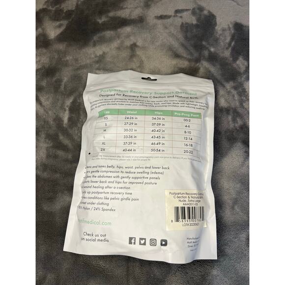 Motif Postpartum Recovery Garment in Nude, size XL New in package Maternity - Picture 6 of 8